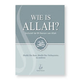 Boek getiteld Wie is Allah? met de 99 Namen van Allah voor kinderen